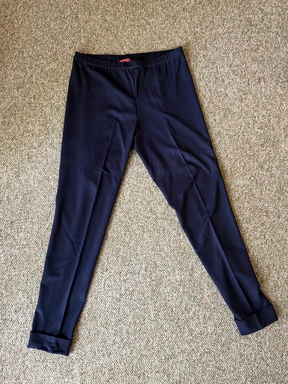 Marina Rinaldi Sport Navy Stretch Slim Pants